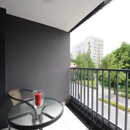 Ferienwohnung Barska 69 Taras 360 Krakau Exterior foto