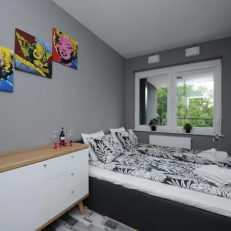 Ferienwohnung Barska 69 Taras 360 Krakau Exterior foto