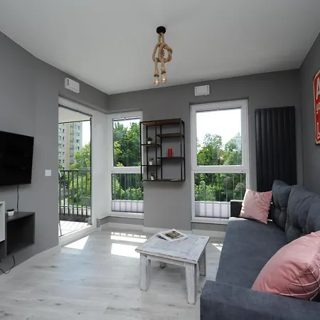 Ferienwohnung Barska 69 Taras 360 Krakau Exterior foto